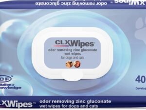 Lingette Chien | Lingettes Nettoyantes, Assainissantes et Hydratantes pour Chien et Chat | Nettoyage quotidien des pattes, des plis cutanés, et des espaces interdigités | 40 lingettes