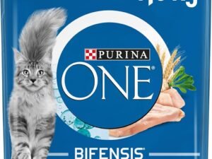 PURINA ONE | BIFENSIS | Spécial Chat Adulte Stérilisé | Renforce le système immunitaire, améliore l'équilibre du microbiome et aide à maintenir un système urinaire sain | Poulet | Sac | 7,5 Kg
