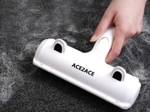 Brosse Anti Poils Animaux Chat Chien, Brosse Ramasse Enlève Poils, Magique Réutilisable pour Poils, Rouleau à Poils d'animaux, Épilateur pour Canapé, Arbre à Chat, Voiture, lit, Tapis, Panier